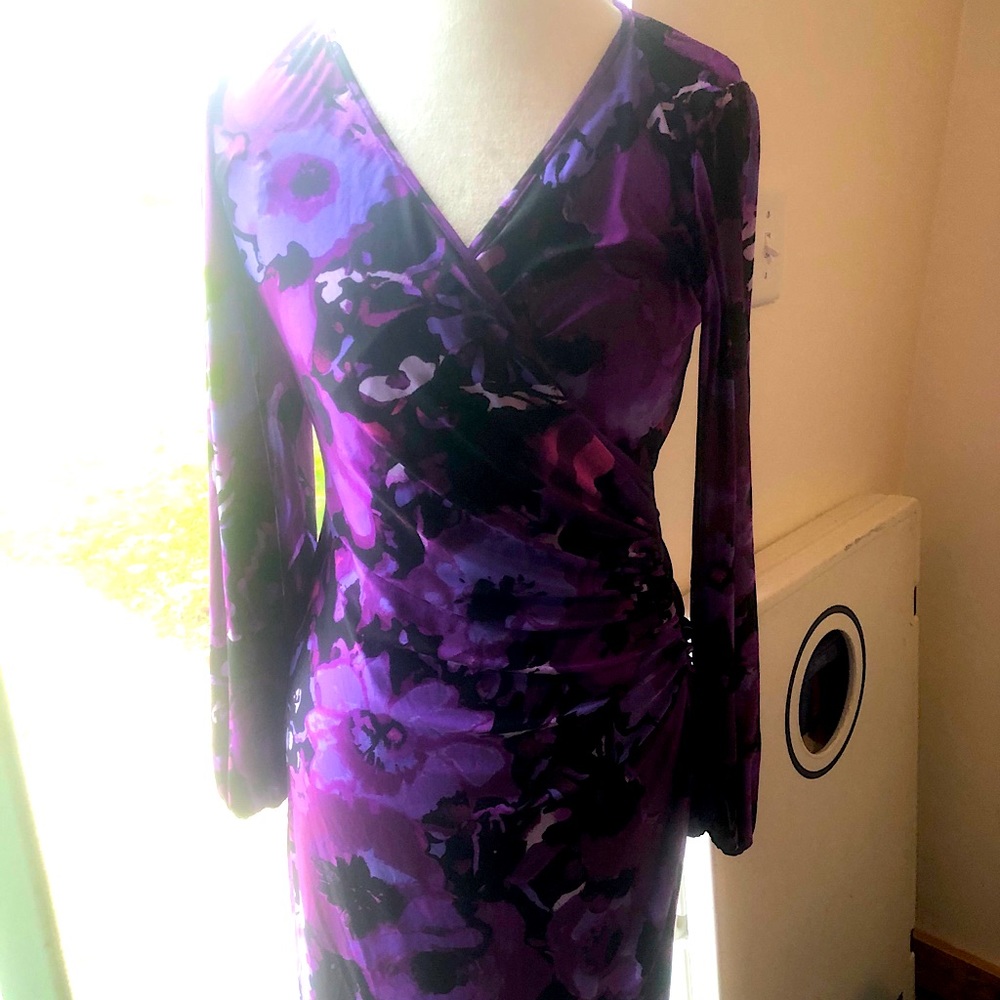 NWOT Chaps Floral Dress